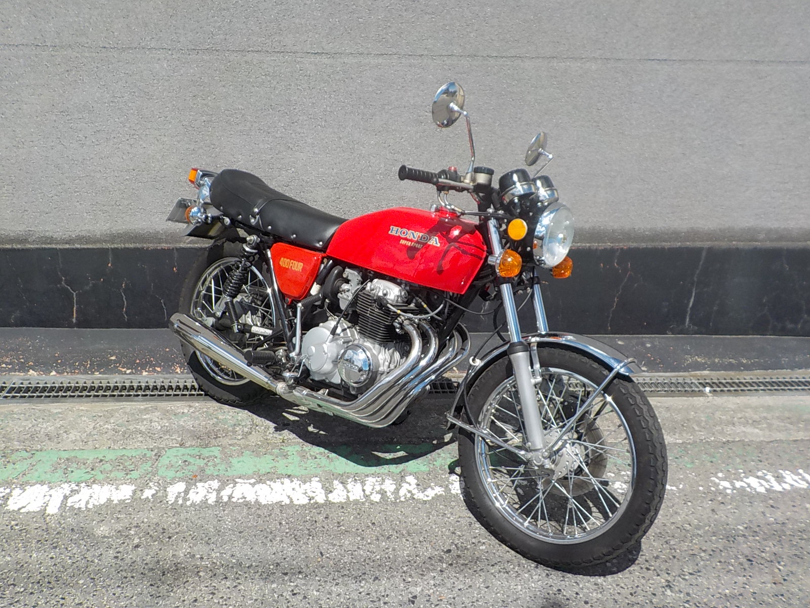 CB400Fフロントフォークヨンフォア フロントフォーク　インナー新品リビルト済