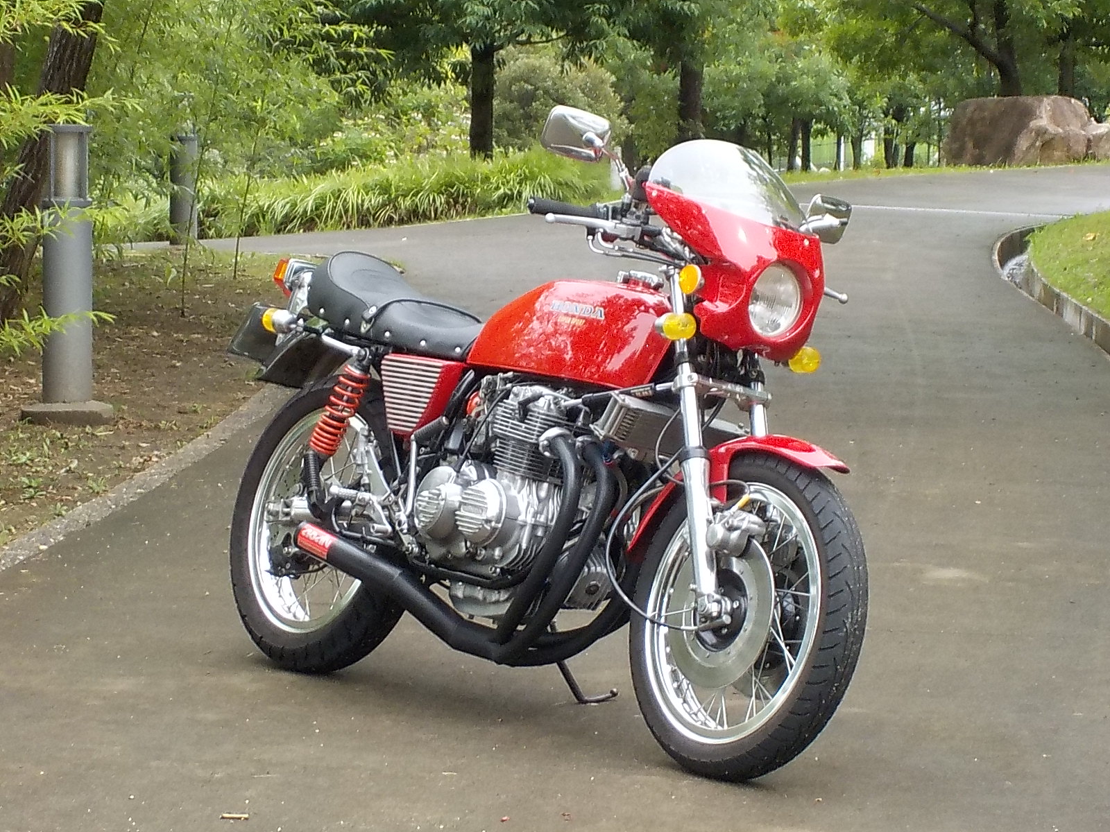Yahoo!オークション - 程度良好 旧CB400FOUR純正フロント